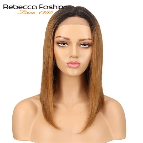 Buy Rebecca Middle Part Human Hair Lace Wigs For Women