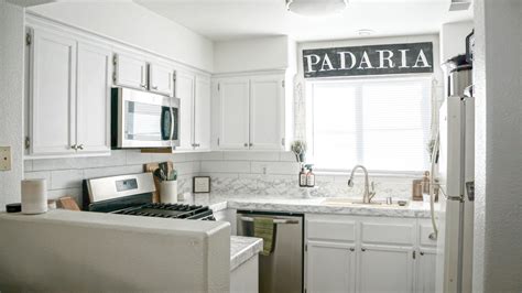 While looking for the small animal, the couple discovered that there was a hole underneath one of their kitchen cabinets. How to Paint Honey Oak Kitchen Cabinets - Collectively Casey