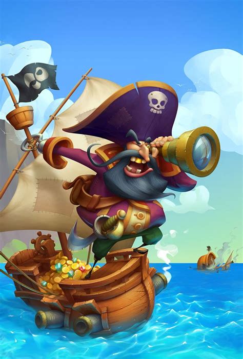 45 Pirate Character Designs In A Diverse Range Of Styles Pirate Illustration Pirate Cartoon