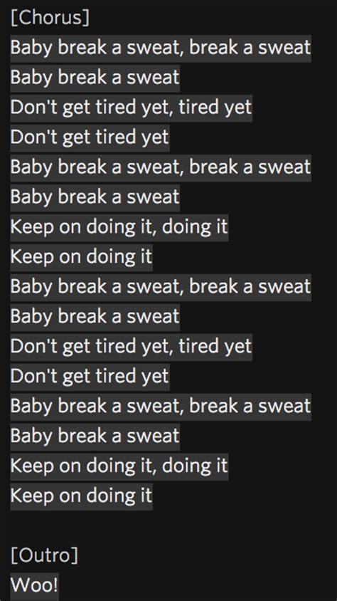 Is Becky Gs New Song Break A Sweat About Bottoming