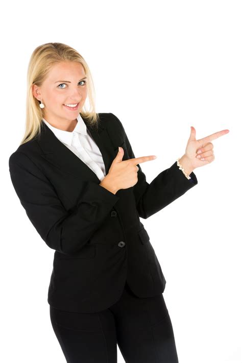 Business Woman Pointing Free Stock Photo Public Domain Pictures