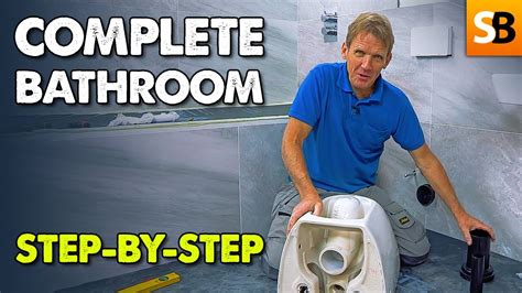How To Install A Complete Bathroom Step By Step Youtube