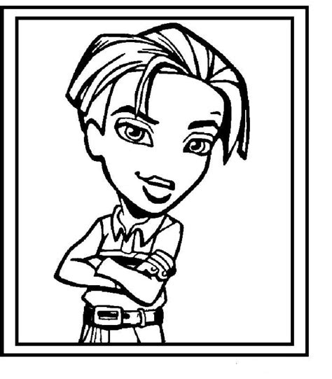 Nice Bratz Coloring Pages Monster Coloring Pages Cute Coloring Pages