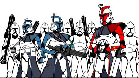 Color Arc Trooper Line Art By Gman963 On Deviantart