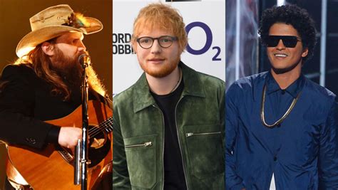 Ed Sheeran Taps Bruno Mars And Chris Stapleton For New Rock Song Blow