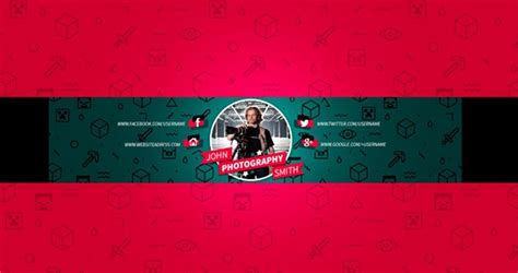 Red Youtube Banner Template Inspirational 41 Creative Banner Templates