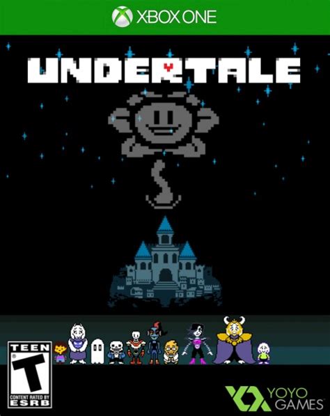 Undertale Xbox One Box Art Cover By Broski32