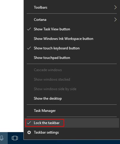 Windows Taskbar Locked Up Tpswit