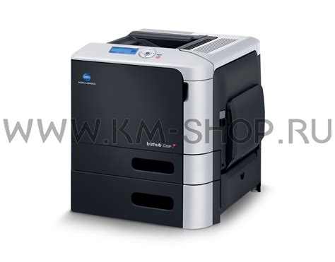 Bizhub c35p е идеалният принтер, който винаги е на разположение и не изисква много пространство. Konica Minolta bizhub C35P