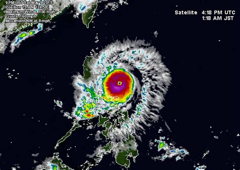 Super Typhoon Dodong Path And Track 2015 Philippines Cyclone May Make Landfall Daily Postal
