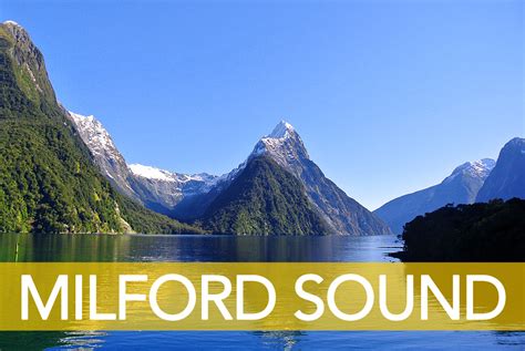 Snapshot The Fascinating Milford Sound Of New Zealand Lakwatsero