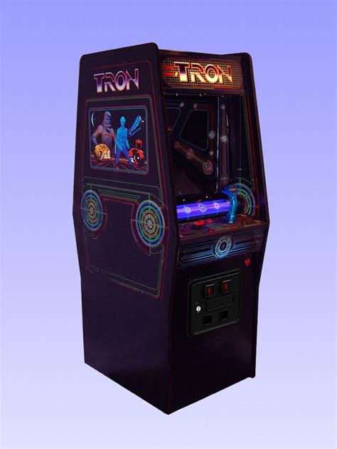 The Original Tron Arcade Game Cabinet From 1982 One Of My Favorite