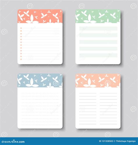 Diary Stickers Daily Planner Note Paper Labels Organizer Schedule