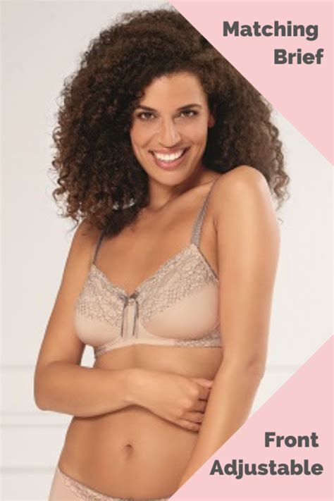 Mastectomy Bra And Brief Sets Collection Pink Ribbon Lingerie