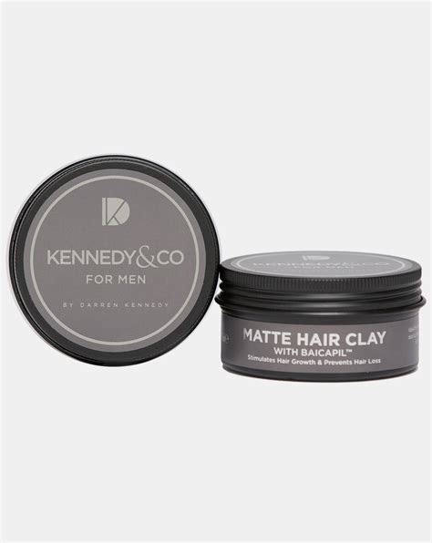 Matte Hair Clay With Baicapil™ Kennedy And Co Grooming