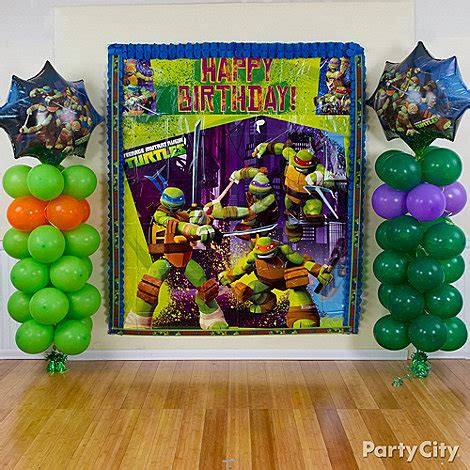 Shredder and the kraang intend to unleash a devastating mutagen bomb that will transform the citizens of new york city the turtles are back in action against the evils of the world! Teenage Mutant Ninja Turtles Party Ideas - Party City