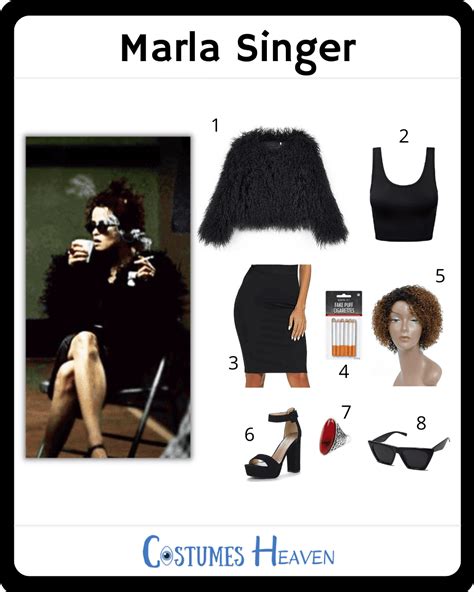 Last Minute Marla Singer Outfit For Cosplay And Halloween 2024