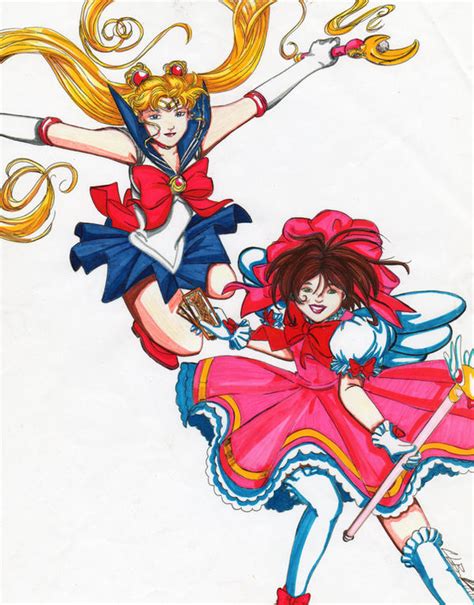 Sailor Moon Cardcaptor Sakura By Pistis Sophia On Deviantart