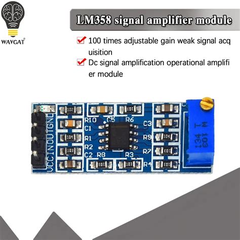 Pcs New Lm Times Gain Signal Amplification Module Operational