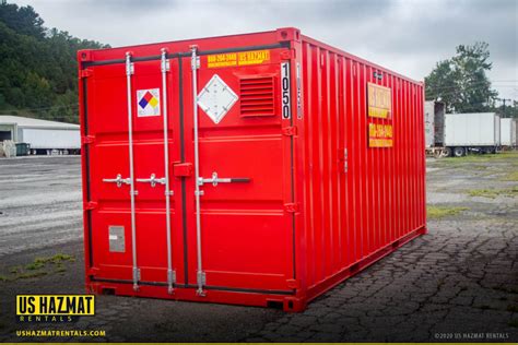Shipping Container Chemical Storage Rentals Boxsafe C U S Hazmat