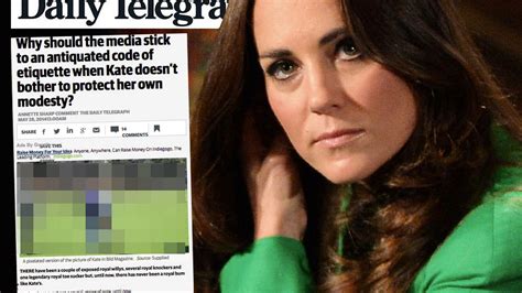 Now Kate Middleton Bare Bottom Picture Is Published By Australian Newspaper Mirror Online