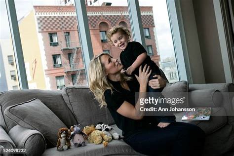 Brynn Cameron Holds Her Son Cole Cameron Leinart At Their Home In Los News Photo Getty Images