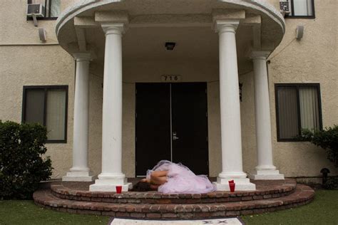 An Artist Passes Out On Fraternity Lawns To Shine Light On Campus