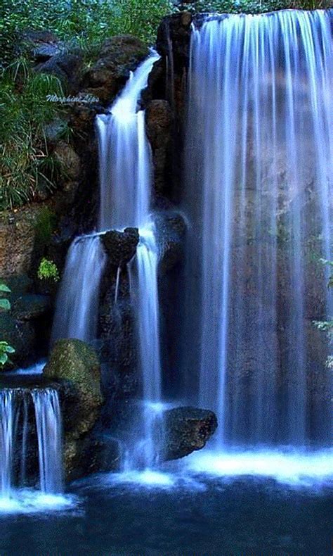 Morphinelips Waterfall Beautiful Waterfalls Waterfall Wallpaper