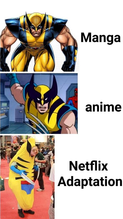 Netflix adaptation meme dragon ball. It's widely acknowledged by the anime-loving community that Netflix adaptations are ...