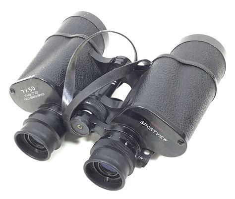 Lot Bushnell 7x50 Sportview Binoculars With Case