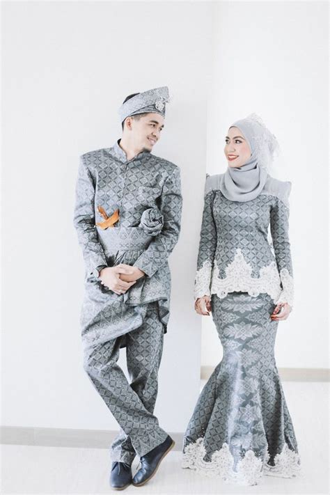 Baju pengantin | baju pengantin songket hijau mint. mr grey for your wedding | hijab bride muslim wedding ...