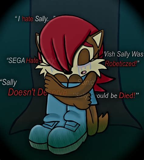 This Is What You Did To Sally Acorn Sally Acorn Heters Sonic The
