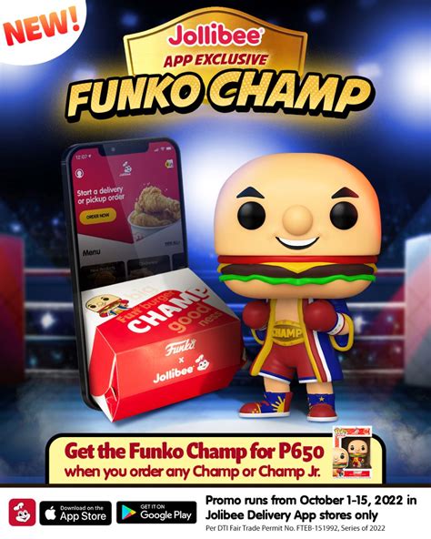Get Your Hands On The New Champ Funko Pop From Jollibee Team Pcheng