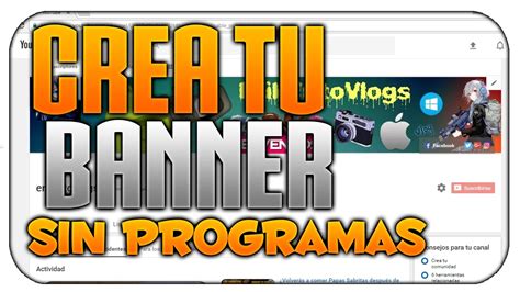 Como Hacer Un Buen Banner Para Youtube Ejemplo De Una Banner AriaATR