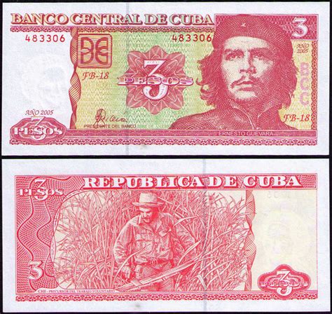 El Billete Cubano De 3 Pesos