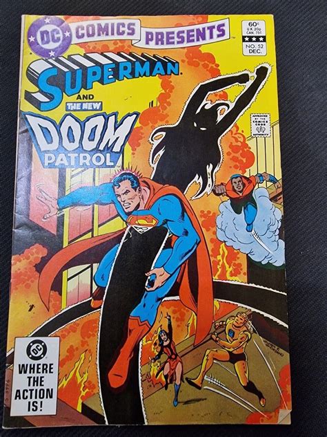 Dc Comics Presents Superman And The New Doom Patrol 52 Etsy