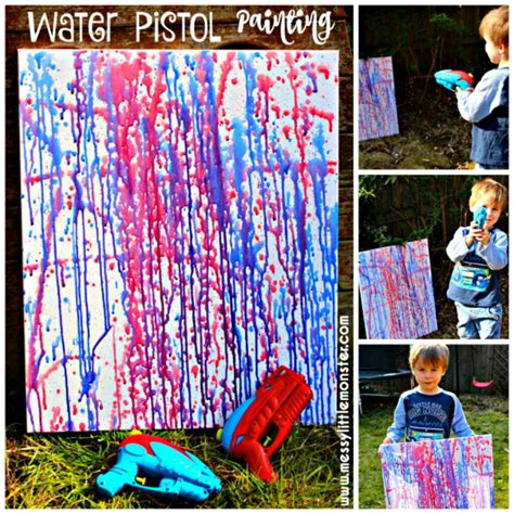 Easy Outdoor Art Ideas That Kids Will Love Messy Little Monster