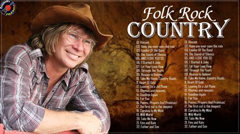 Folk Rock Country Music With Lyrics Best Folk Songs 70s80s90s