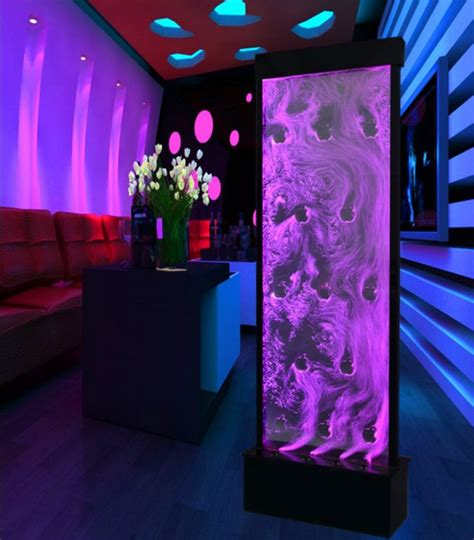 Large 6' Tall Full Color LED Lighting Bubble Wall Floor Panel Display w ...
