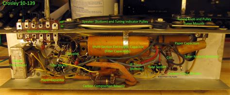 Parts Of A Vintage Radio Middle Tube Era Retrovoltage