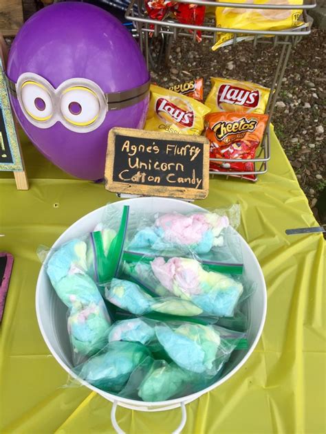 Pin By Desiree Smith ️ On ~ Minion Party ~ Minion Party Cotton Candy