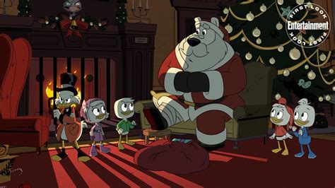 Scrooge Finally Confronts Santa In Ducktales Christmas Episode