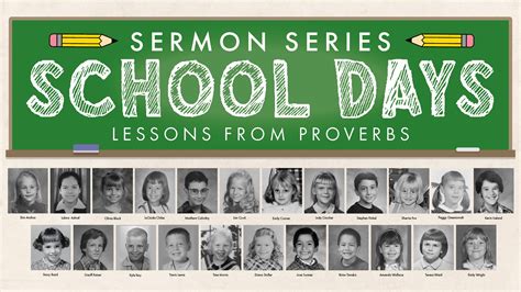 New Sermon Series Kickoff School Days — Whpc