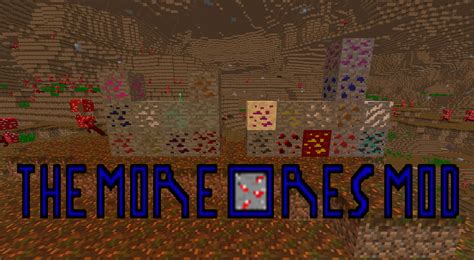 unlimited ores the more ores mod mcreator