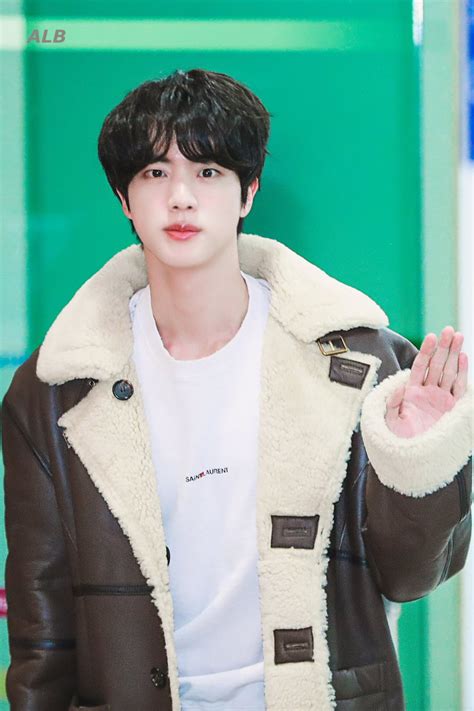 Bts Jin S Latest Airport Fashion Reminded Everyone Of His Bt Son Rj