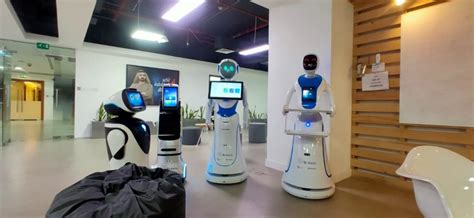 Customer Service Robots Innovation Floor