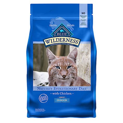 Blue Wilderness Indoor Adult Cat Food Grain Free Natural Chicken