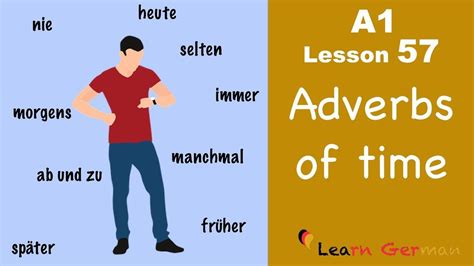 A1 Lesson 57 Zeitadverbien Adverbs Of Time Learn German