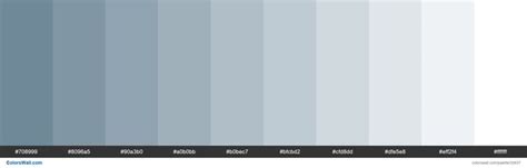 Tints Xkcd Color Blue Grey 607c8e Hex Hex Colors Light Slate Grey