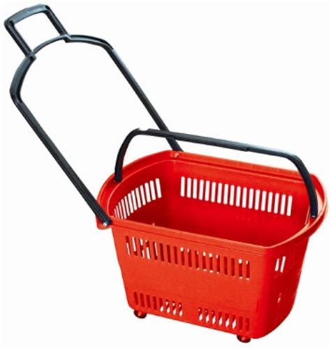 Red Shopping Basket Trolley 31 Litre Ubicaciondepersonascdmxgobmx